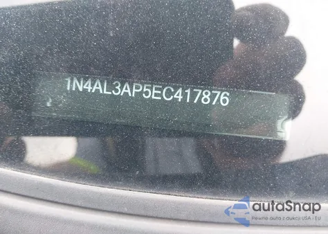 2014 Nissan Altima 2.5 Sv z USA, uszkodzony, nr VIN 1N4AL3AP5EC417876